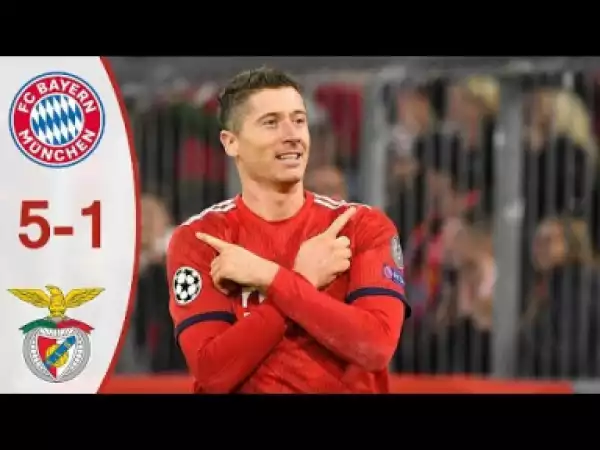 Video: Bayern Munich 5 - 1 Benfica (Nov-27-2018) Champions League Highlights